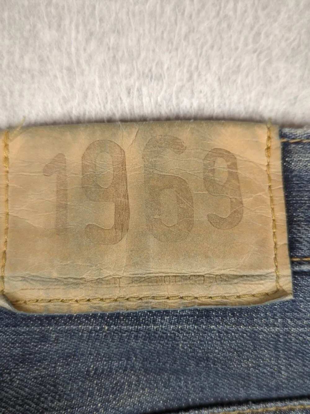 Vintage Gap 1969 Jeans Men's 38x34 (Actual 40x33) Loose Fit Wide Leg Baggy